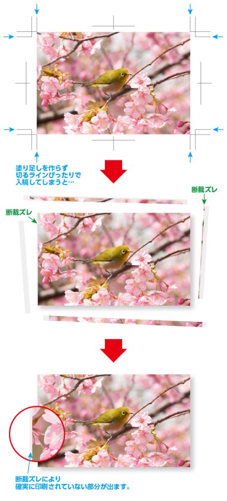 塗り足しが必要な理由